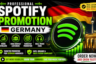 do german spotify music promotion germany spotify music promotion