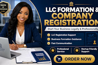 register your llc and provide professional company formation support
