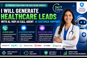 generate healthcare leads with ai vapi ai call agent ai customer support