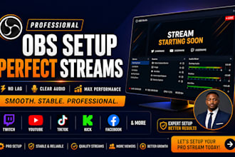 optimize obs studio for flawless twitch and youtube streams