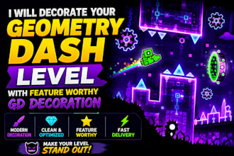 decorate your geometry dash level with feature worthy gd decoration