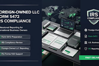 prepare your foreign owned llc form 5472 and related irs compliance