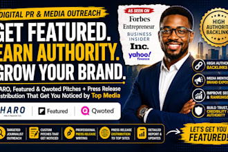 haro featured qwotted backlinks with haro pitches and press release distribution
