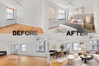 do realistic virtual renovation remodeling virtual staging property enhancement