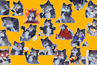 do furry telegram stickers discord animated nsfw furry sticker pack furry emotes