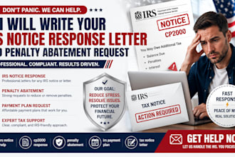 write irs notice response letter, penalty abatement request tax, penalty letters