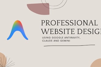 build website using antigravity ai
