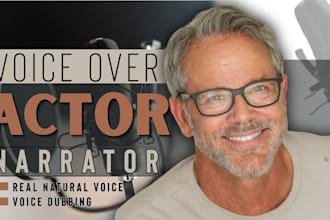 do dubbing character voiceover on acx fantasy audiobook as german male narrator