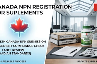 l register your private label supplement for npn canada