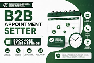 appointment setting, appointment setter, sdr, outbound sales, b2b sales expert