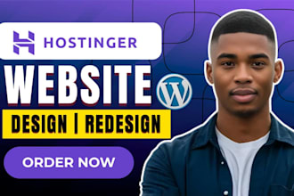 build hostinger website design hostinger redesign hostinger fix wordpress issues