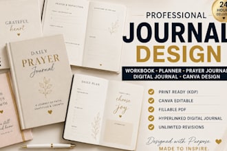 design prayer journal, fillable PDF, christian prayer journal, printableworkbook