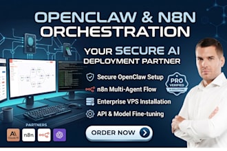 do openclaw n8n open claw setup secure openclaw automation ai agent vps install