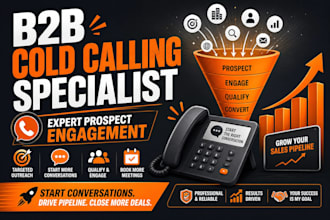 cold calling, telemarketing, b2b sales, lead generation, sdr specialist