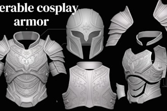 3d wearable armor 3d helmet cosplay creation anime cosplay mask helmet stl