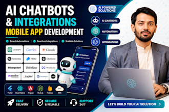 build ai mobile app development ai website chatbot development ai developer