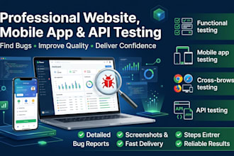 test your websites and mobile apps