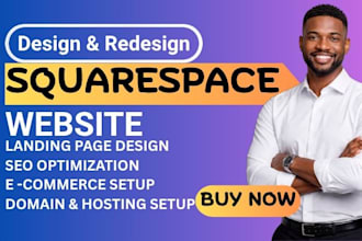 redesign your squarespace website and fix mobile responsiveness