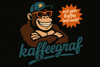 design awesome gorilla logo within two days