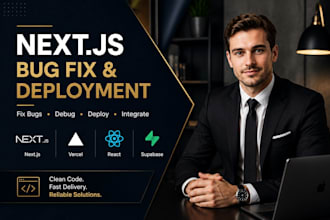 fix nextjs vercel deployment react supabase bugs api integration ai sdk web app