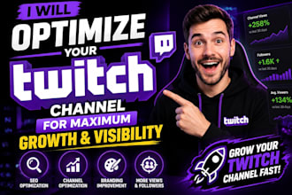 optimize your twitch channel for maximum growth and visibility