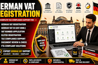 german vat registration german vat id vat number elster tax compliance service