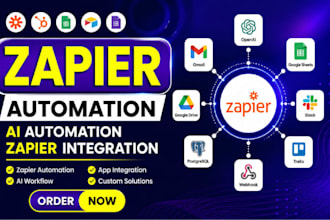 do zapier automation, ai automation, zapier integration as zapier expert