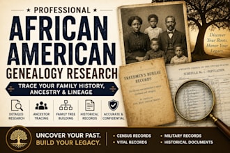 do african america genealogy research trace family history and ancestry lineage