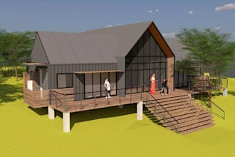 design tiny house, small house, frame house, cabin house, container house