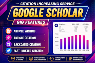 100x google scholar citation scopus publishing research article