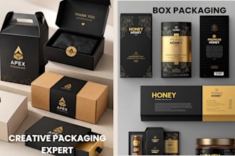 do product package, box design, amazon packaging and packaging box design