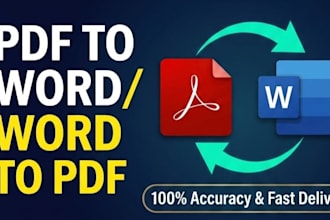 do word document and PDF and PDF to word and file conversion