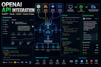 integrate openai API, chatgpt API, claude API and gemini API