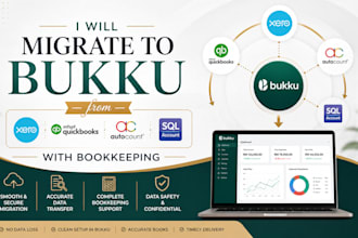 migrate to bukku from xero, quickbooks, autocount, sql with bookkeeping