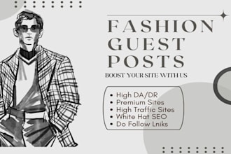 do fashion guest posting service, fashion backlink, on high da fashion blog