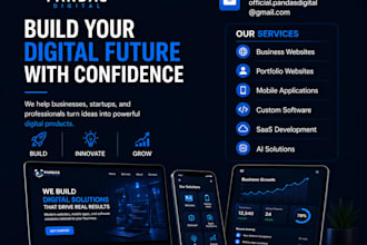 develop a custom saas web application for your business