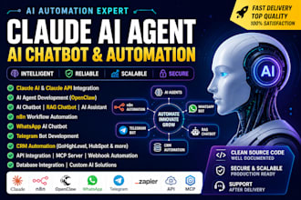 claude ai agent claude API n8n whatsapp bot CRM automation telegram rag chatbot