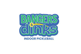 create happy fun indoor pickle ball center logo