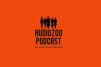 design audio podcast drama logo