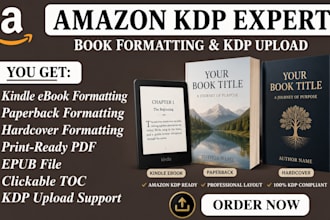 do amazon KDP book formatting paperback kindle ebook formatting KDP upload