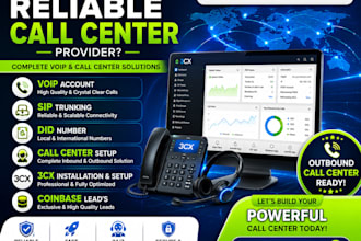 setup 3cx auto dailer, twilio sip trunk, did number for outbound call center