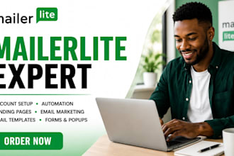 setup mailerlite email marketing mailerlite landing page mailerlite automation