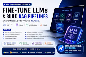 fine tune llm and build rag pipeline for your ai application