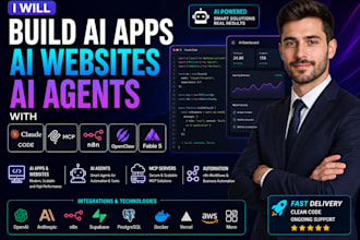 build ai apps, ai website, ai agent with claude code mcp n8n openclaw fable 5