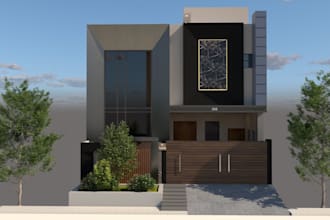provide professional 2d layout plan and 3d rendering