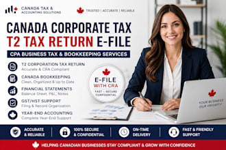 efile canada corporation tax, t2 canada as CPA business tax canada bookkeping