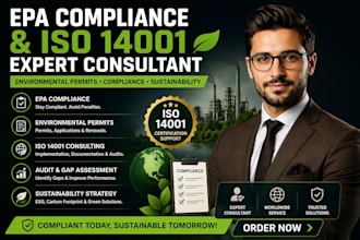 do epa compliance, environmental permits and iso 14001 consulting