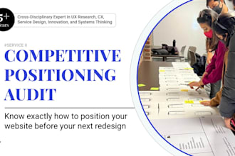 do a competitive audit for your website positioning