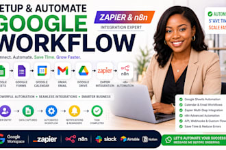 automate google sheeet calendar forms email drive zapier integration n8n