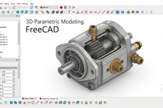 do 3d parametric modeling and assembly in freecad
